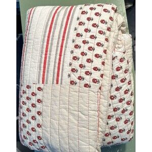 New Cotton Quilt Full/Queen Jessica Simpson Farm life Cottage Core Shabby Chic